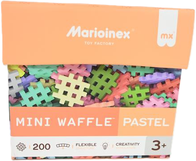 Конструктор Marioinex Mini Waffle 200 елементів 08396 (5903033908396)