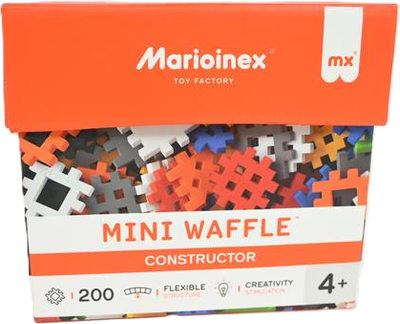 Конструктор Marioinex Mini Waffle 200 елементів 08433 (5903033908433)