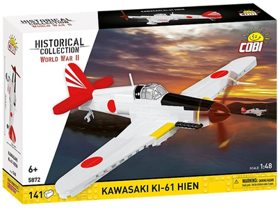 Конструктор Cobi HC WWII Kawasaki KI-61 Hien 141 елемент 5872 (5902251058722)