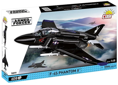 Конструктор Cobi Armed Forces F-4S Phantom II 608 елементів 5899 (5902251058999)