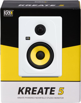 Studyjny monitor KRK Kreate 5 White (711106179971)