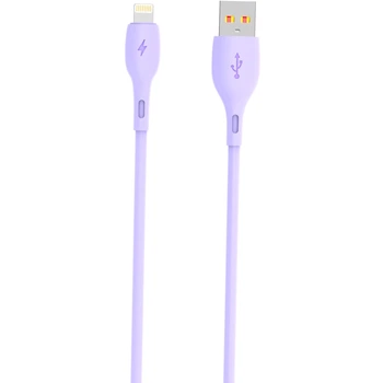 Кабель SkyDolphin S22L Soft Silicone USB-Lightning M/M 1 м(DL_DEE231498664)