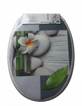 Сидіння для унітаза з кришкою 18" R40138