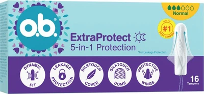 Тампоны женские гигиенические o.b. ExtraProtect Normal 16 шт (3574661900421/3574661467726/3574661626055)