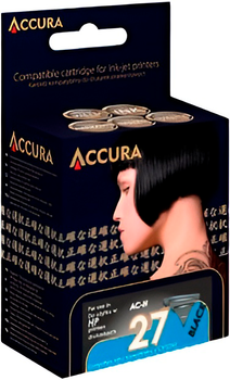 Tusz Accura 27 do HP Black (C8727AE)