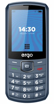 Мобильный телефон ergo e285 Dual Sim (blue) (e285 Blue)