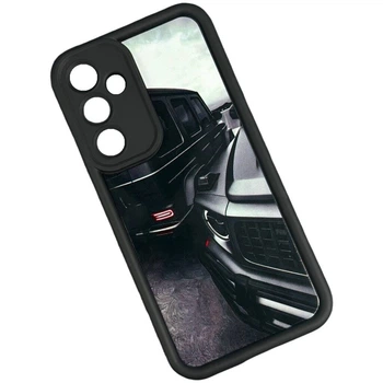 Чехол (накладка) Xiaomi Redmi 15, Shock Sides Resistant, Black Cars, Рисунок - 709023