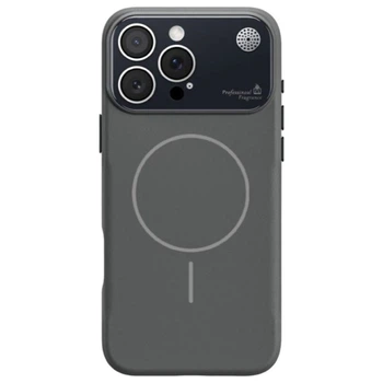 Чохол (накладка) Apple iPhone 11, AG Glass Ароматерапія, MagSafe, Сірий - 713276
