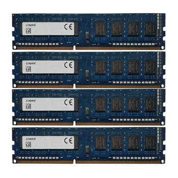 Комплект оперативної пам`яті Kingston 16 GB (4x4GB) DDR3 1600MHz (KP4T2F-PSB16481L7P8-4X) Б/В