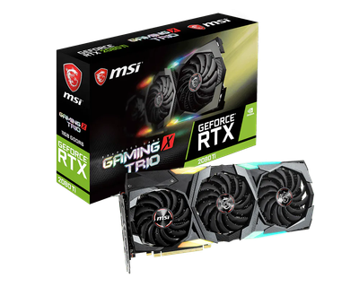 Відеокарта MSI GeForce RTX 2080 Ti Gaming X Trio 11GB GDDR6 (RTX 2080 Ti Gaming X Trio 11G) Б/В