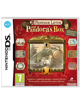 Игра Nintendo DS Professor Layton And Pandora's Box Английская Версия Б/У