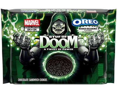 Печиво Oreo Marvel Stuf of Doom Chocolate Sandwich Cookies 303г