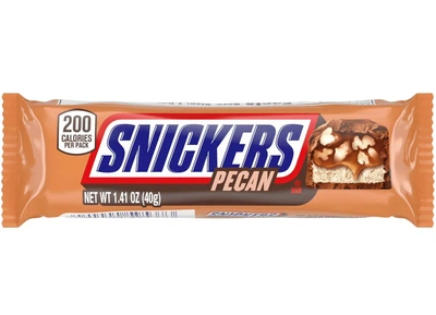 Шоколадный батончик Snickers Pecan Milk Chocolate Bar 40г