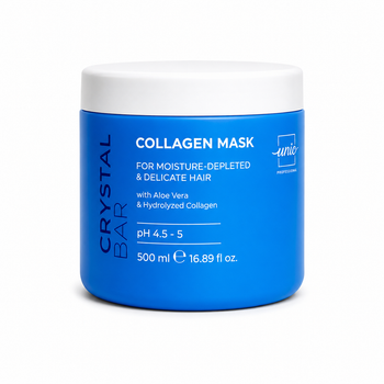 Маска для волос Unic Crystal Bar Collagen Mask с коллагеном и алоэ вера, 500 мл