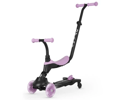 Самокат с сиденьем 5 в 1 Qplay Sema Evo Violet от 1 до 6 лет (5061047482056)