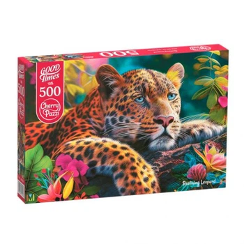 Пазлы "Синеглазый леопард", 500 элементов