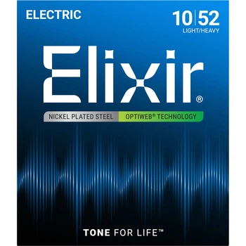 Струны Elixir 19077 Optiweb 10-52 Light-Heavy