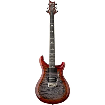 Электрогитара PRS SE Custom 24-08 Quilt Charcoal Cherry Burst [162702]