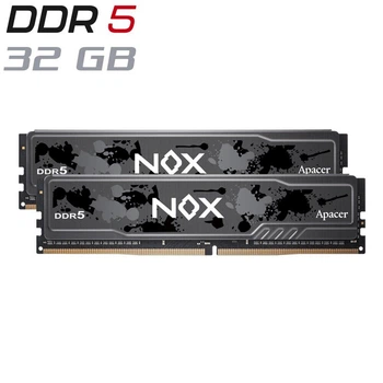Оперативная память комплект 2 шт. Apacer 32GB DDR5 5600MHz UDIMM для ПК (APACER-DDR5-5600-UDIMM-KOMPLEKT-NOVAYA-OPERATIVNAYA-PAMYAT-DLYA-PK-APA)