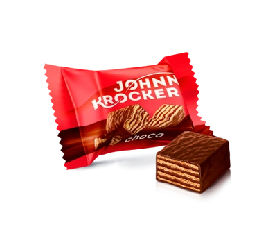 Цукерки Johnny Krocker choco 500г ТМ Рошен (Джонні крокер шоколад)