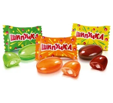Цукерки Roshen Рошен Шипучка 500 г