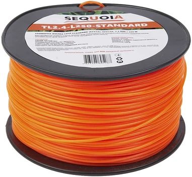 Косильная леска в бухте Sequoia TL2.4-L250-Standard