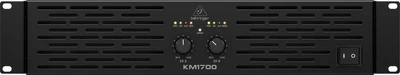 Підсилювач потужності Behringer KM1700 двоканальний Рековий 2U (4033653090261)