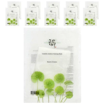 Заспокійлива тканинна маска з екстрактом центелли Beauty of Joseon Centella Asiatica Calming Mask, 25 мл * 10 шт