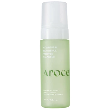 Пінка для вмивання з центелою та пантенолом Arocell Cica Repair Panthenol Whipped Cleanser, 160 г