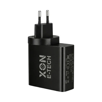 Зарядний пристрій XON PowerCharge 65W (PD65) USB Type-C (PCCW0065AC0B 5917) Чорний