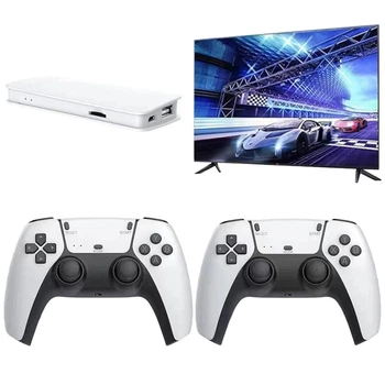 Ігрова приставка Game Stick Pro HDMI 20000 гр. Ретро консоль. 2 геймпади. NES, PlayStation. Пам'ять 64 гб