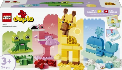 Конструктор LEGO DUPLO Town Игра по сборке животных 94 детали (10472)