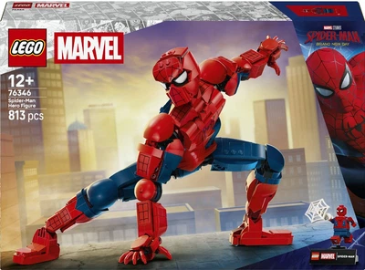 Конструктор LEGO Super Heroes Marvel Фігурка супергероя Людини-Павука 813 деталей (76346)