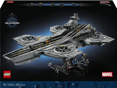 Конструктор LEGO Super Heroes Marvel Геликарриер Щ.И.Т. 3057 деталей (76354)