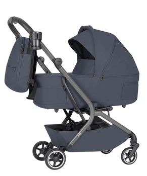 Коляска универсальная CARRELLO Magia CRL-6555 2в1 с компактным складыванием, люлькой и прогулочным блоком