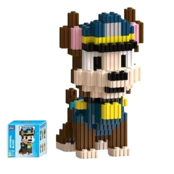 Конструктор Песик спаситель 3D Blocks Xinz, 536 деталей, №8160