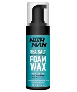 Піна для укладання волосся з морською сіллю NISHMAN Sea Salt Styling Foam 150 мл