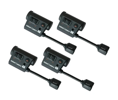 Набір 4 шт Екшн камера на шолом RunCam Helmet Camera 4k до 7 годин роботи