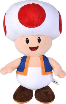М'яка іграшка Simba Super Mario Bros Toad 40 см S2450260 (4006592084639)