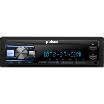 Автомагнитола pulso rgb, usb, fm, rca, LCD-дисплей, 4х50 Вт (p110611)