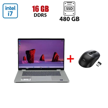 Ультрабук-трансформер Б-клас HP OmniBook 7 FlipNGAI 16-au0001nr / 16" (2880x1800) OLED Touch / Intel Core Ultra 7 256V (8 ядер по 2.2 - 4.8 GHz) / 16 GB DDR5 / 480 GB SSD / Intel Arc 140V GPU / WebCam б/в + Подарунок Бездротова миша HOCO GM28