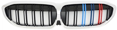 Ноздри M-Look V2 (2018-2022, M-Color с хромированной окантовкой) для BMW 3 серия G20/G21 2018- гг