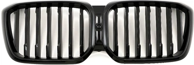 Ноздри 1 Bar (2021-2026, Черный Глянец) для BMW X3 G01 2018- гг