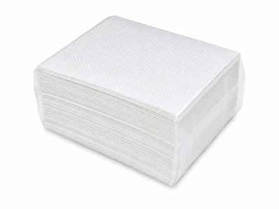 Нагрудники (салфетки) 3-слойные стоматологические CEROS White 33*45 см, 125 шт/уп.