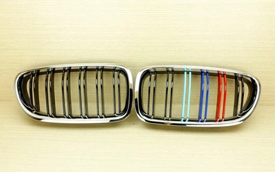 Ноздри M-Look (M-Color с хромированной окантовкой) для BMW 5 серия F10/F11 2010–2016 гг