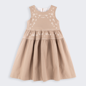 Підліткова літня сукня для дівчинки Bembi PL449-G00 158 см Бежева (14449027771.G00)