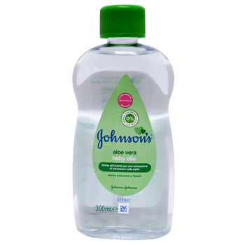 Олійка для тіла дитяча johnson baby olio aloe vera 300 мл.
