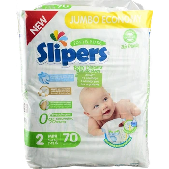 Підгузки Slipers J-202 2 Mini Jumbo 70 шт. И301