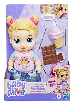 Пупс Hasbro Baby Alive: Core Nurturing Dolls – Гарпер Солодкі смаколики (G1449) (5010996316769)