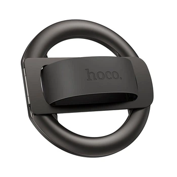 Холдер Hoco GH10 Magic magnetic ring holder Black